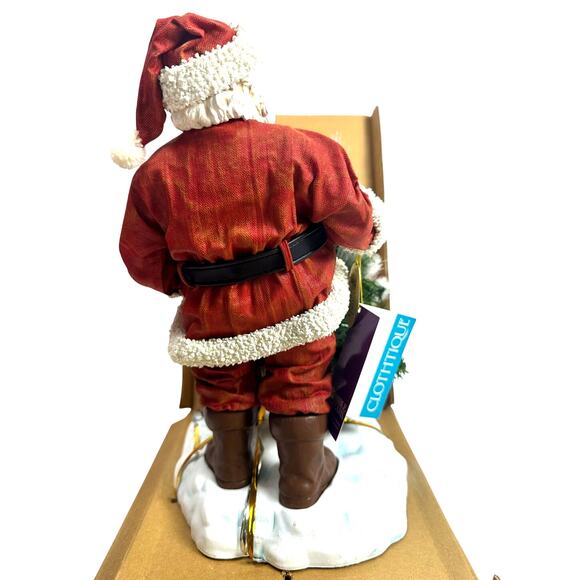 Clothtique Possible Dreams 2000 “Christmas Glow” 15103 Santa Figure-Excellent - Picture 5 of 9